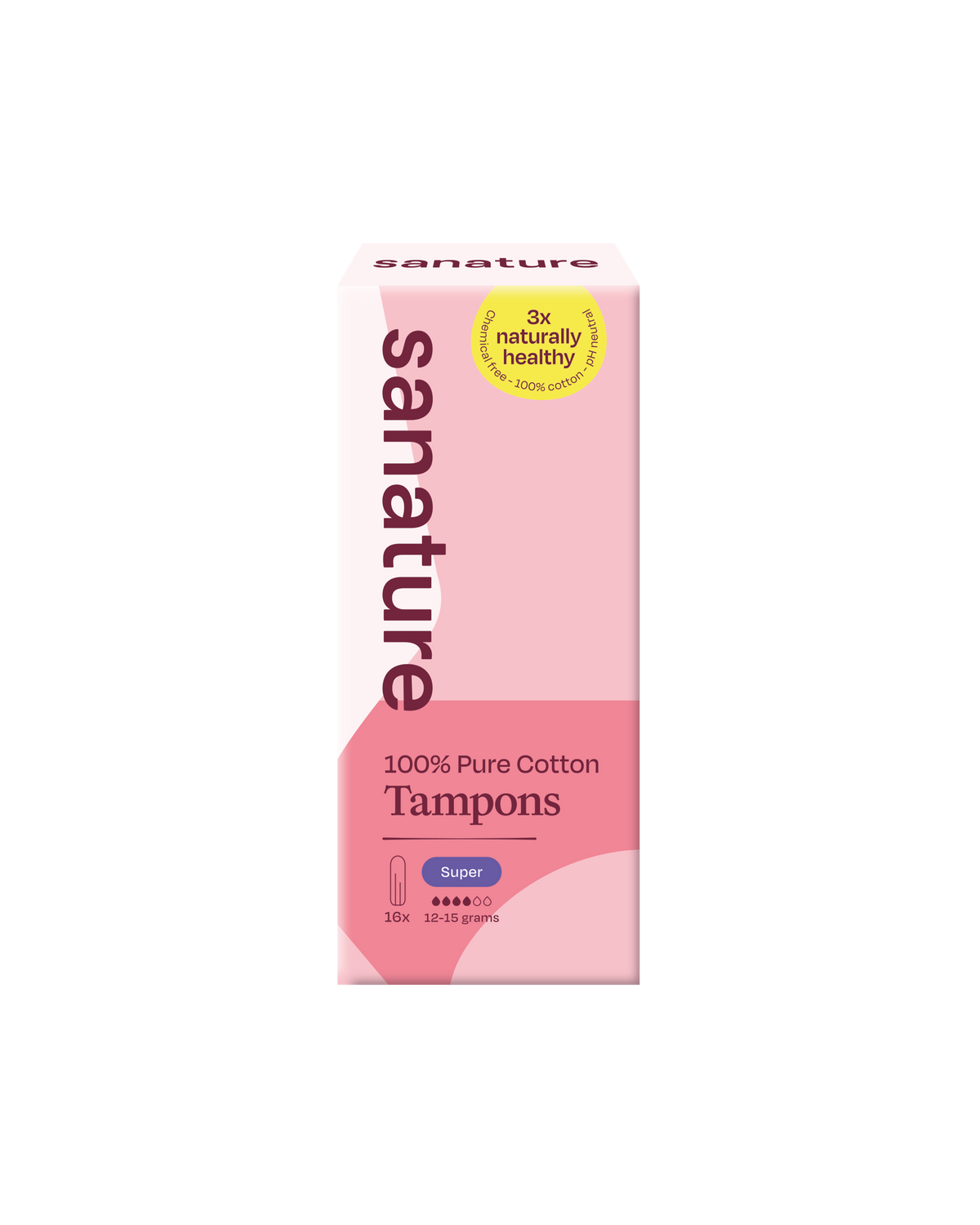 Sanature Tampons super 16.00 Stuks