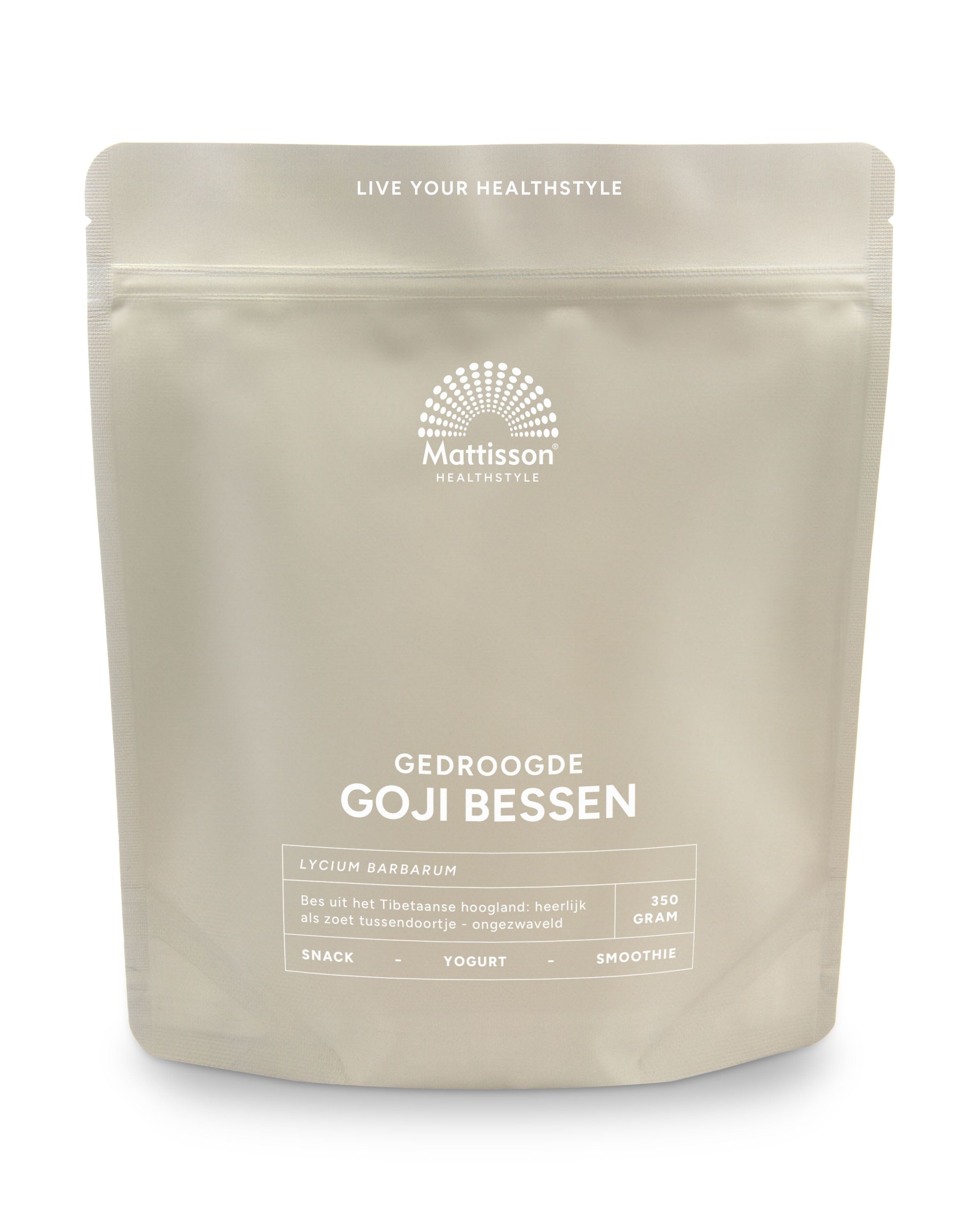 Mattisson Goji bessen gedroogd 350 Gram