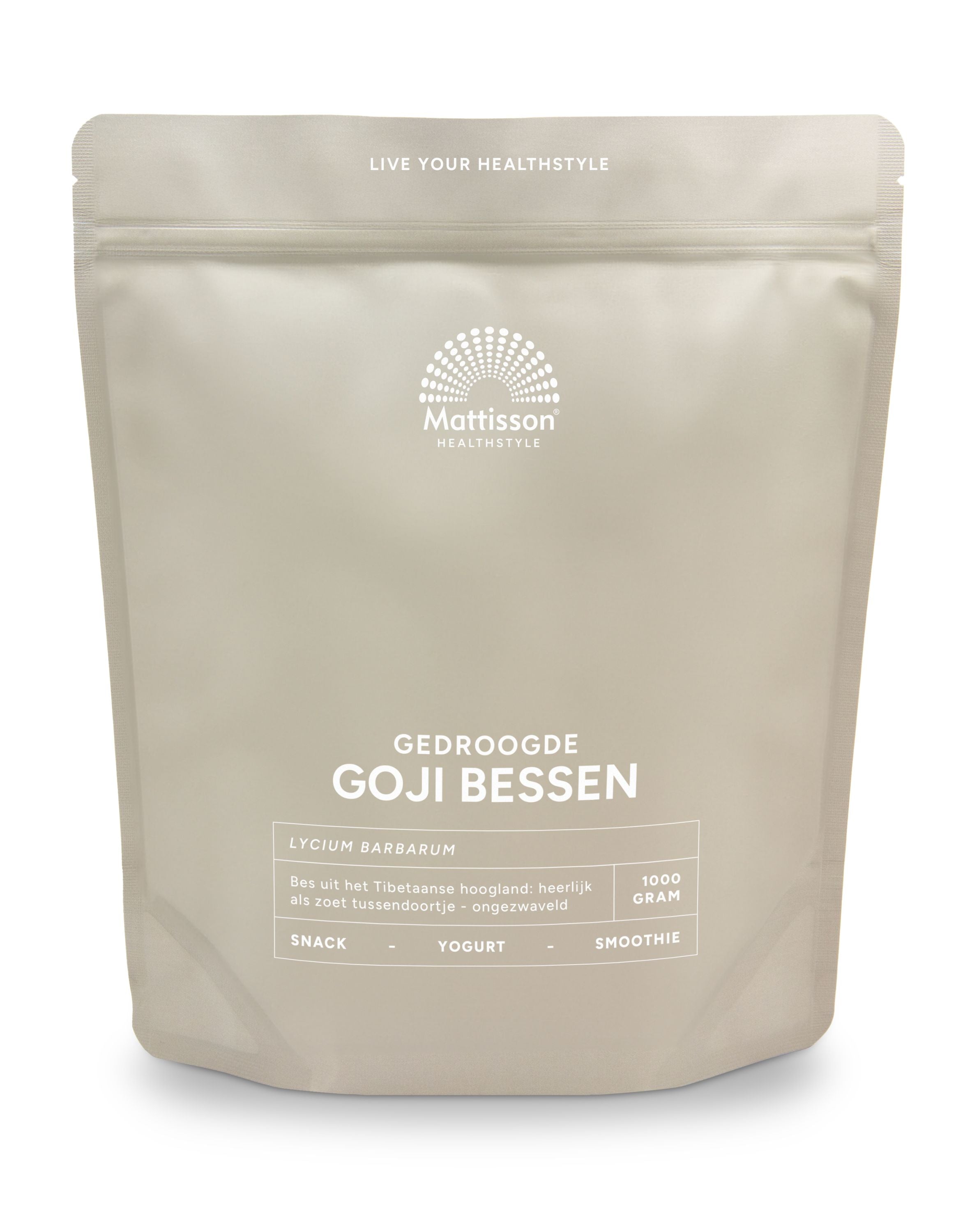 Mattisson Gedroogde goji bessen 1 Kilogram