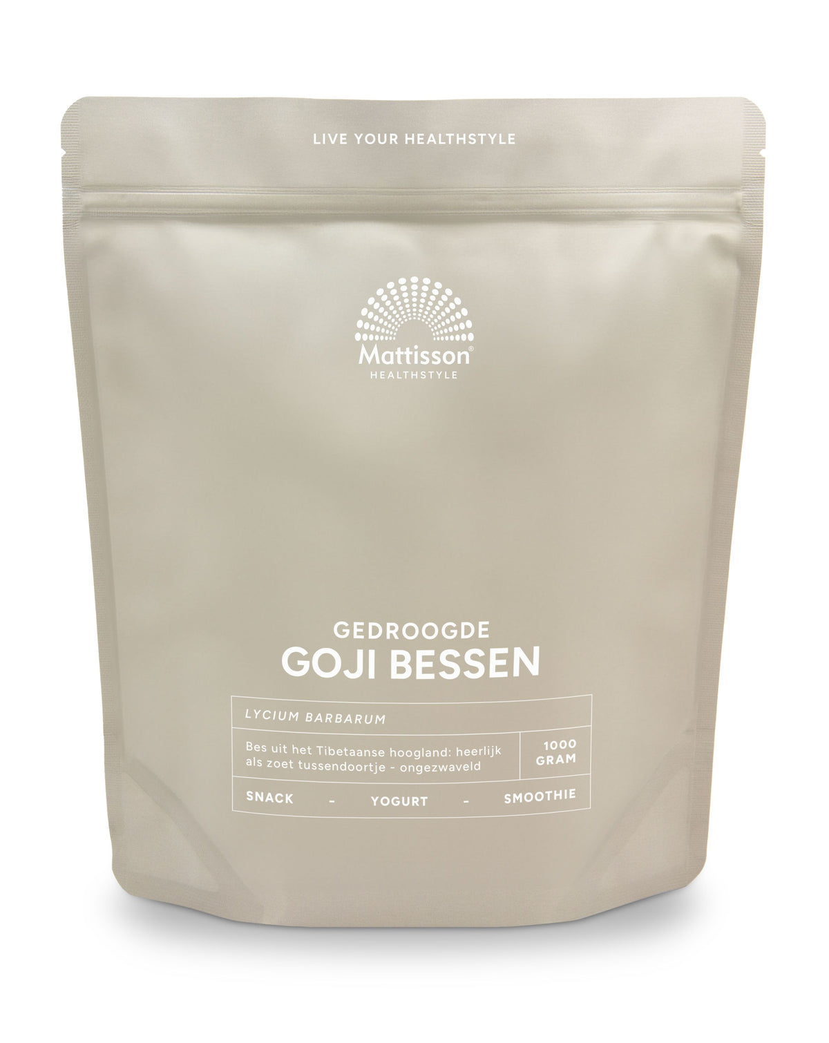 Mattisson Gedroogde goji bessen 1.00 Kilogram