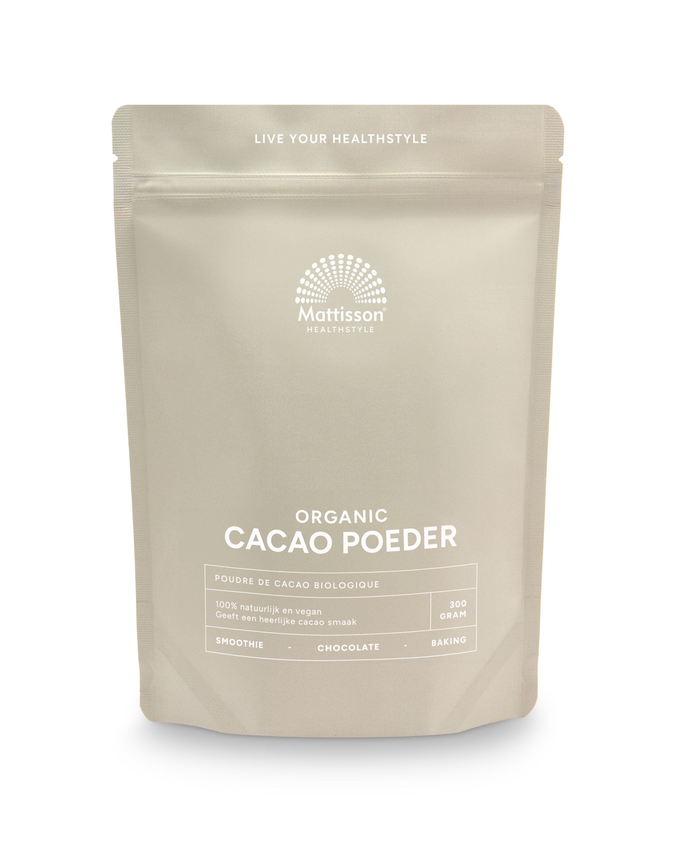 Mattisson Cacao poeder bio 300 Gram