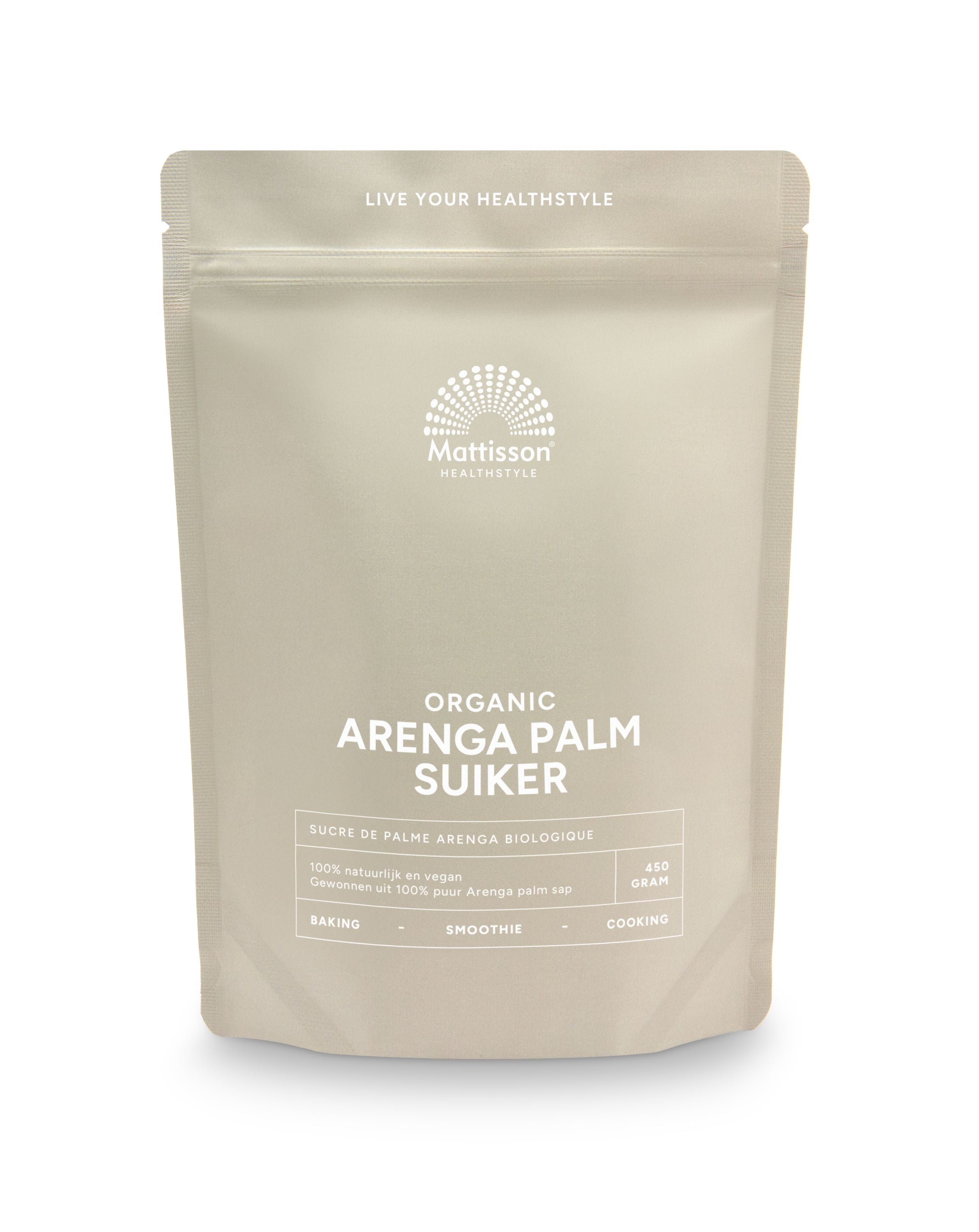 Mattisson Arenga palmsuiker bio 450.00 Gram