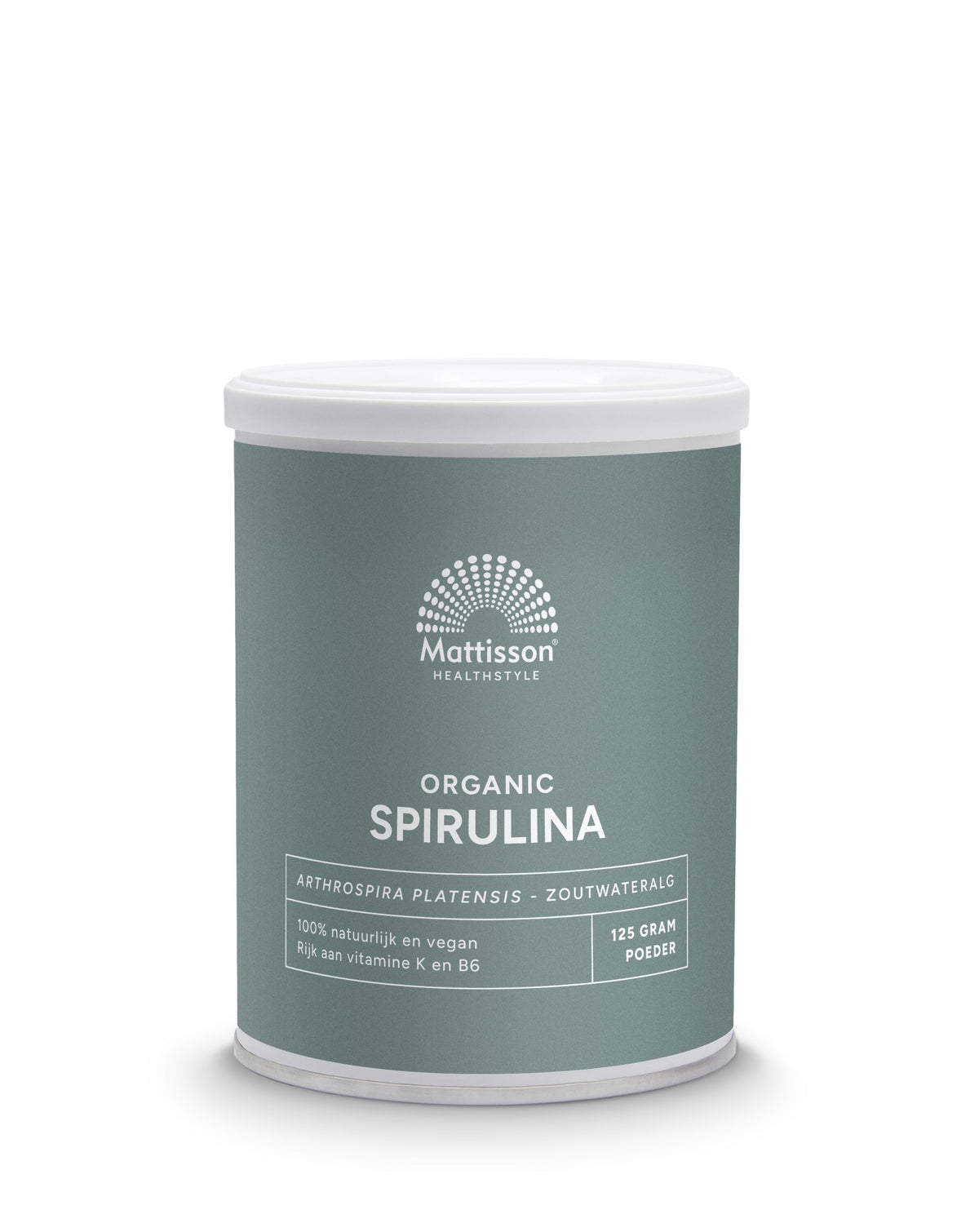 Mattisson Spirulina poeder bio 125.00 Gram