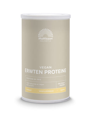 Mattisson Absolute pea protein vanilla vegan 350 Gram