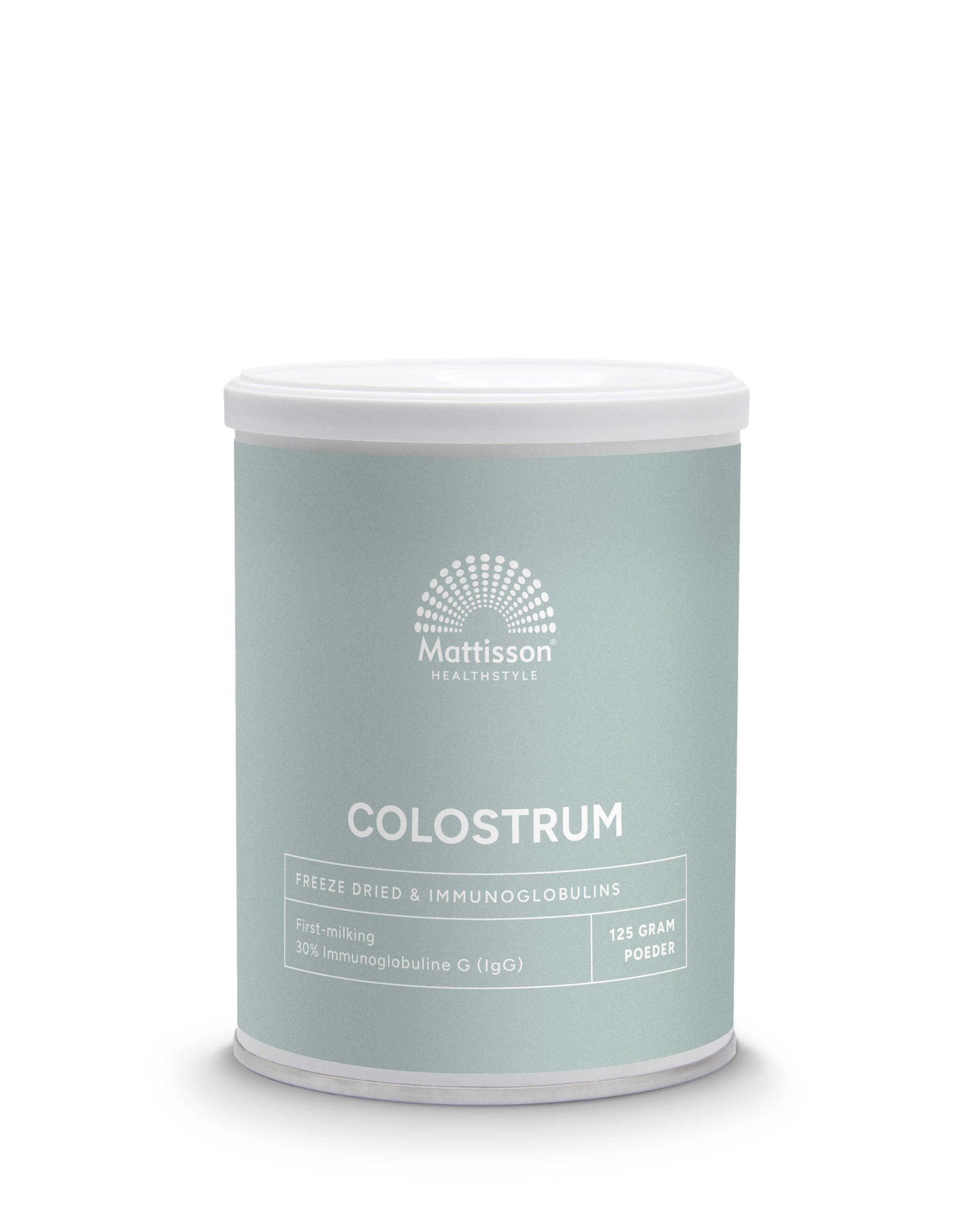 Mattisson Colostrum poeder 30% IgG 125.00 Gram