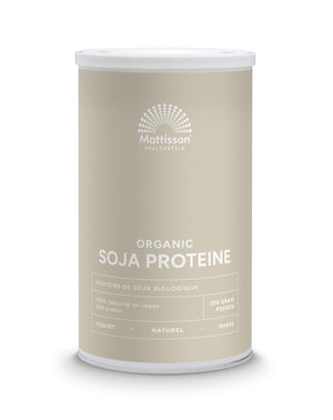 Mattisson Proteine di soia vegane 90% bio 350 Gram