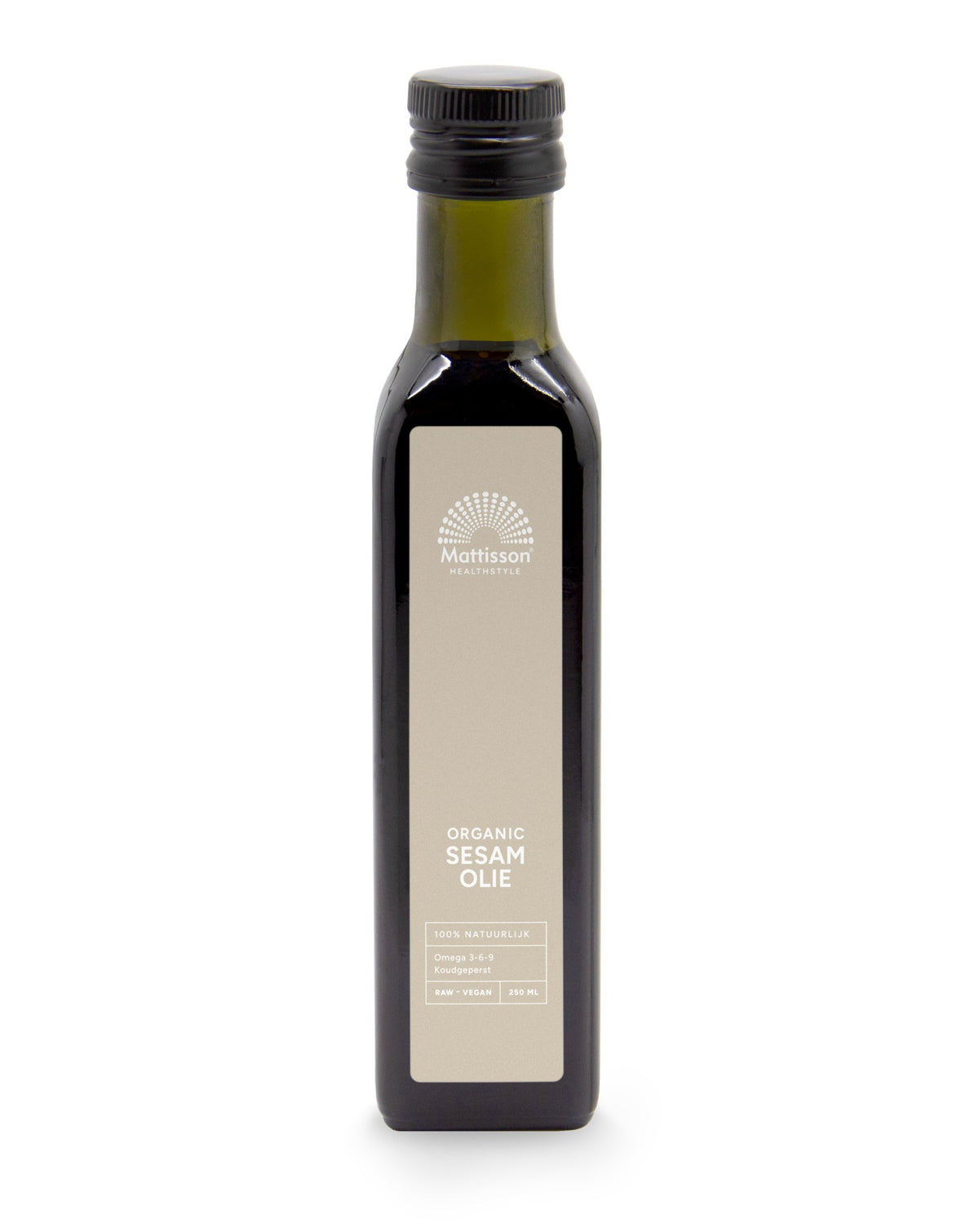 Mattisson Absolute sesamolie raw bio 250.00 Milliliter