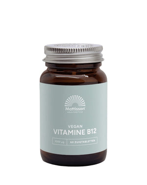 Mattisson Vitamina B12 metilcobalamina 1000mcg 60 Compresse da sciogliere