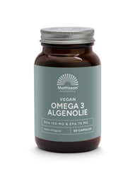Mattisson Vegan omega 3 algenolie DHA 150mg EPA 75mg 60 Vegetarische capsules