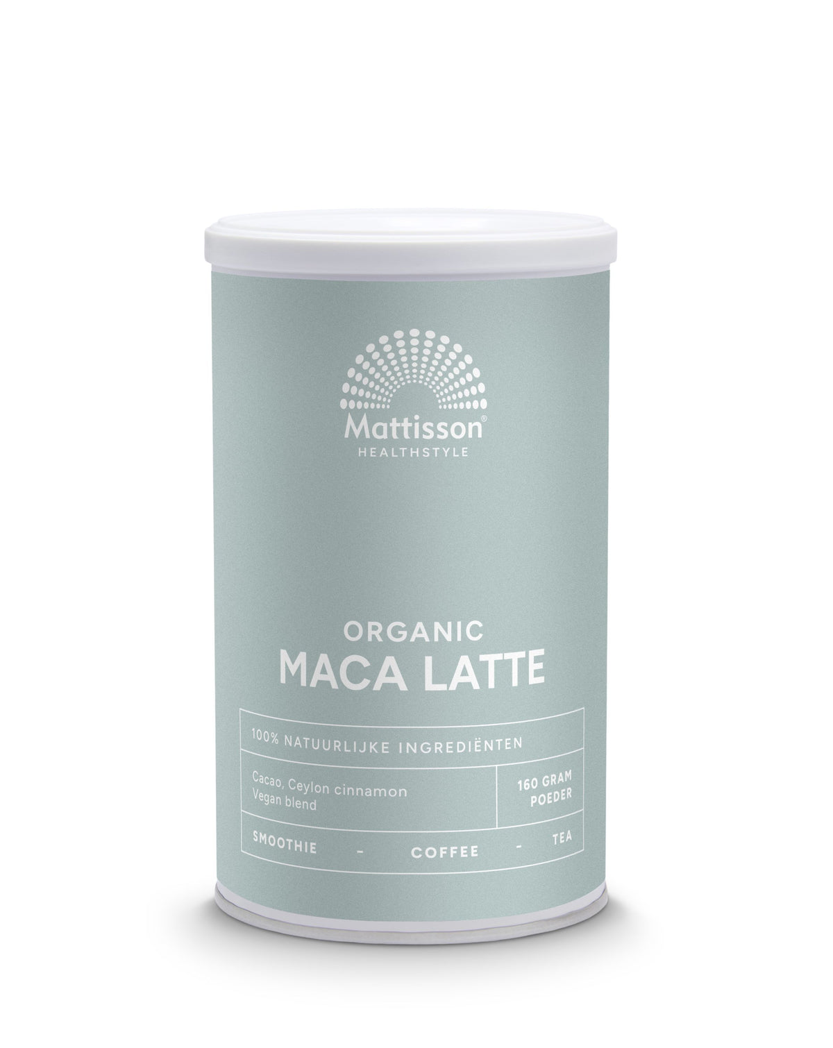 Mattisson Latte maca cacao - ceylon kaneel bio 160.00 Gram