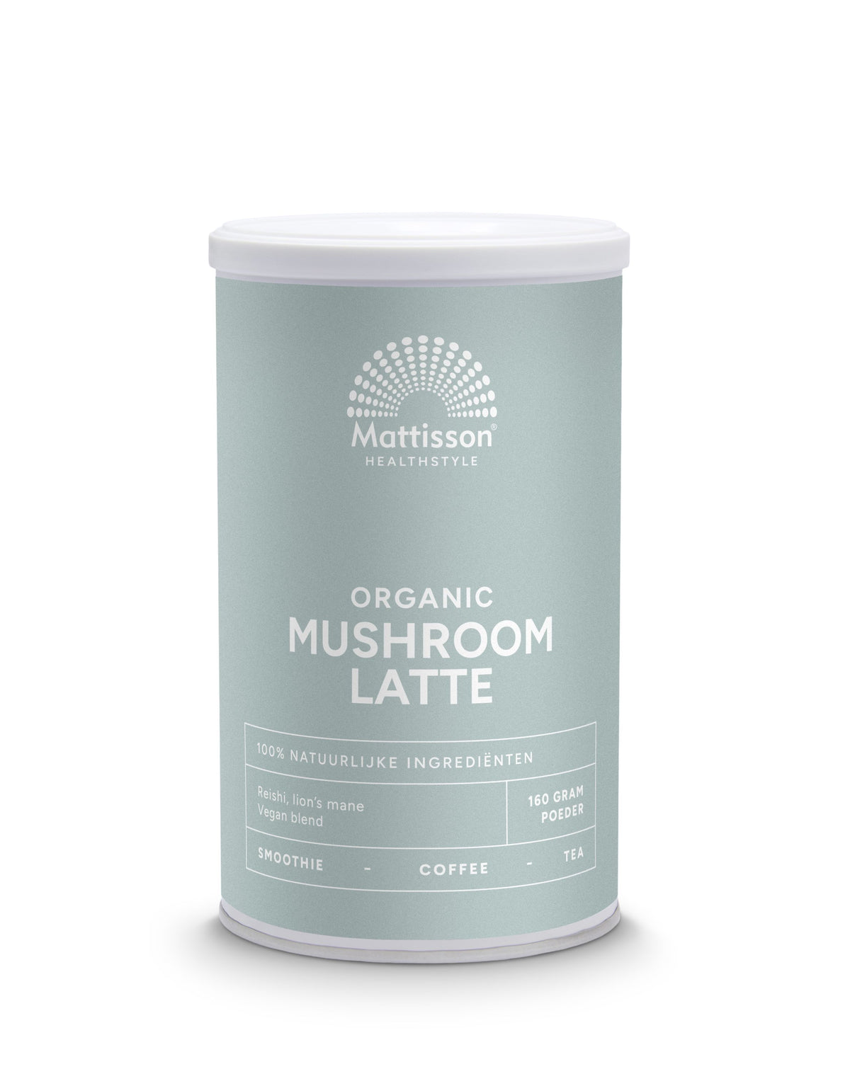 Mattisson Latte mushroom reishi - cordyceps bio 160 Gram