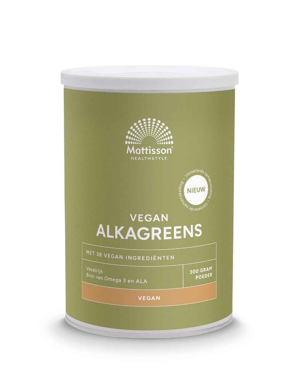 Mattisson Vegan AlkaGreens poeder 300.00 Gram