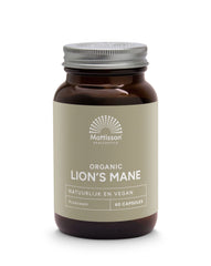 Mattisson Lion's mane 500mg bio 60 Vegetarische capsules