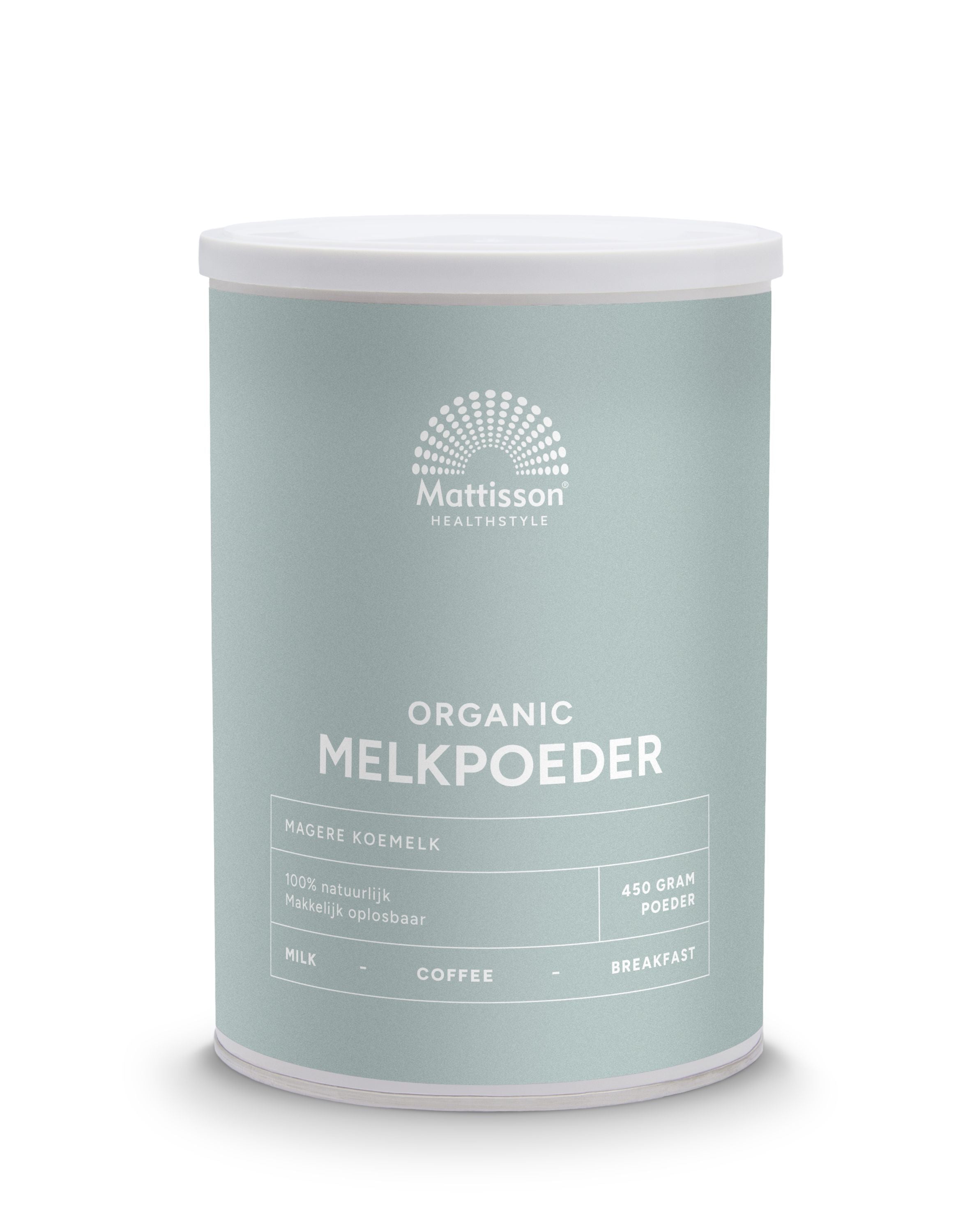 Mattisson Magere melkpoeder bio 450 Gram