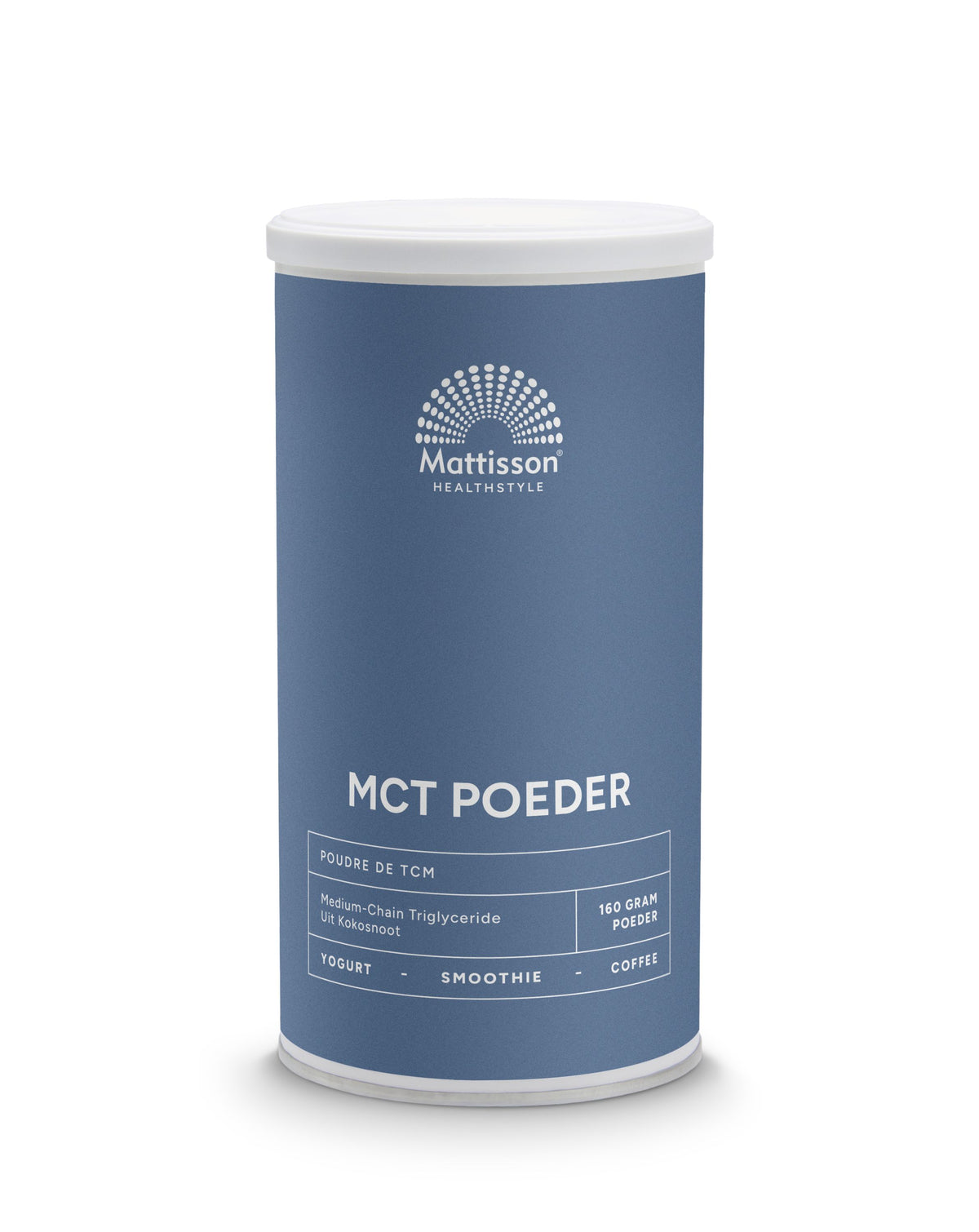 Mattisson MCT Poeder coconut pure 160 Gram