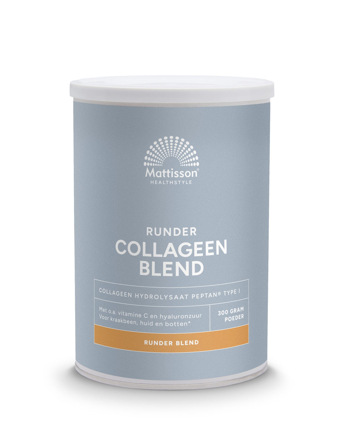 Mattisson Runder collageen poeder blend Peptan 300 Gram