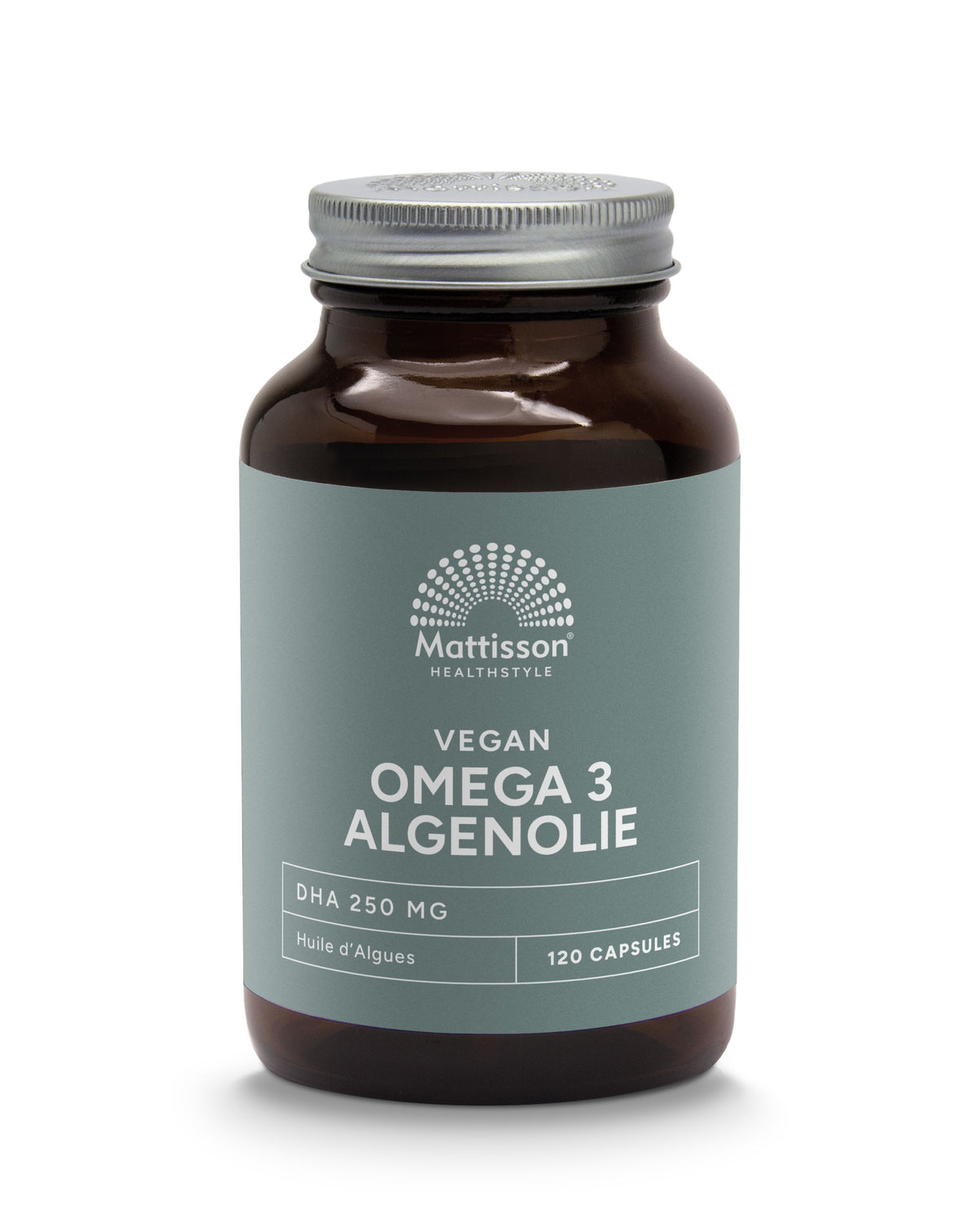 Mattisson Vegan omega-3 algenolie 120 Vegetarische capsules