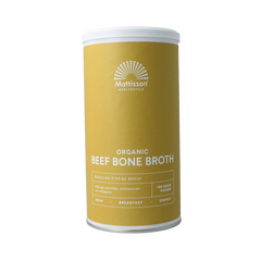 Mattisson Organic beef bone broth botten bouillon bio 180.00 Gram