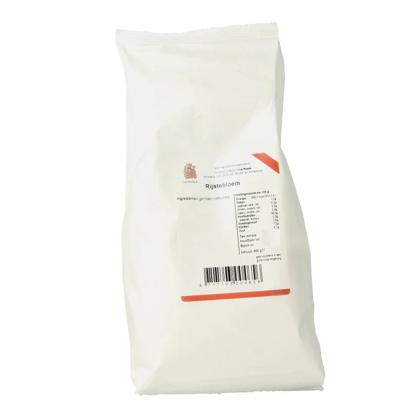 Le Poole Rijstebloem wit 500 Gram