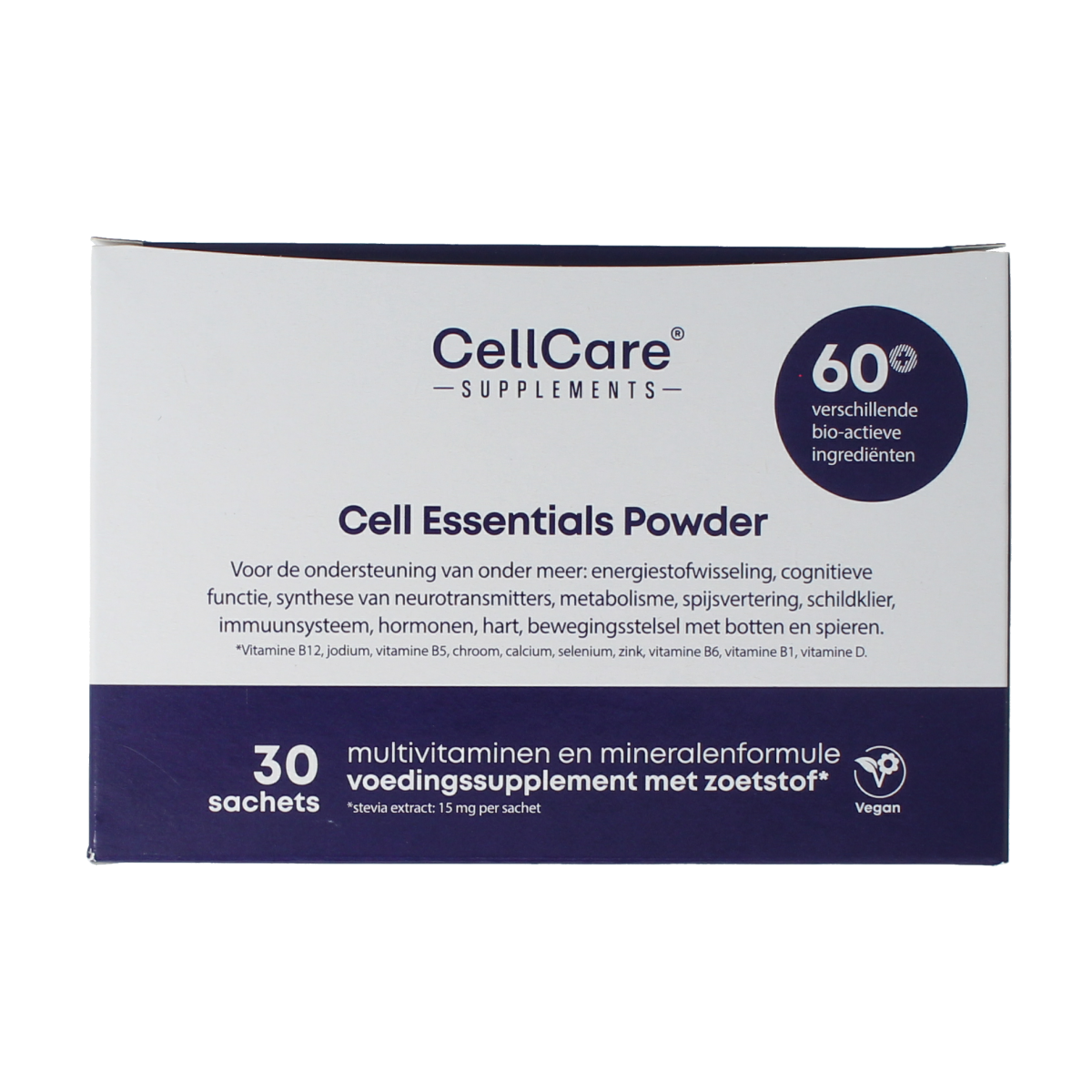CellCare Cell Essentials multivitamine poeder 30.00 Zakjes