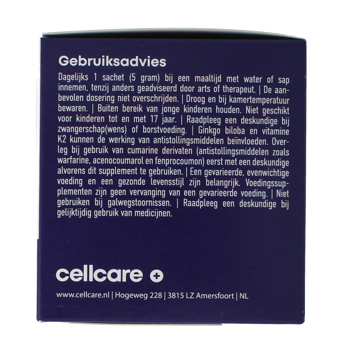 CellCare Cell Essentials multivitamine poeder 30.00 Zakjes