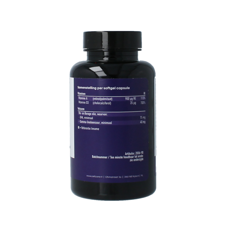 CellCare Vitamin A D & omega's 90 Softgels