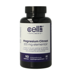 CellCare Magnesium 200mg elementair  90 Tabletten