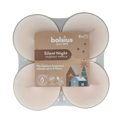 Bolsius Maxi lichten 8u true glow silent night 8.00 Stuks