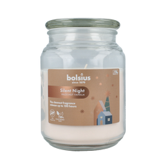 Bolsius Geurglas met deksel silent night hazelnut vanilla 1 Stuks
