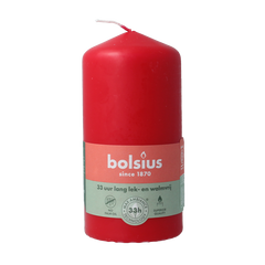 Bolsius Stompkaars 120-58 delicate red 1 Stuks