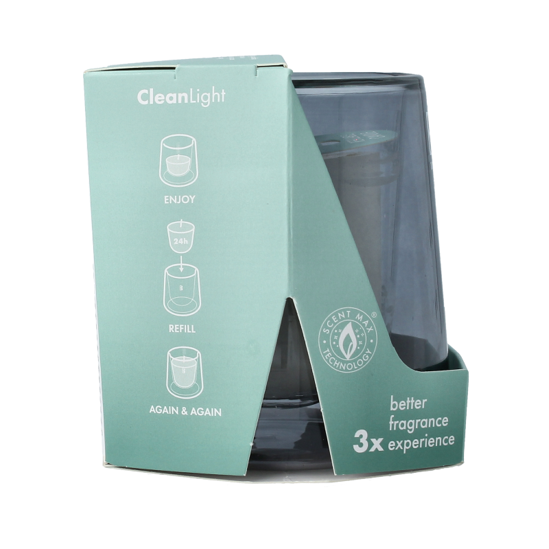 Bolsius Clean light startkit cypress & amber 1 Stuks