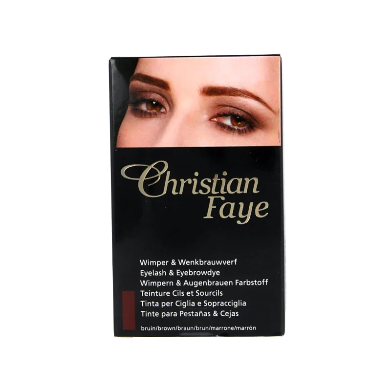 Christian Faye Eyebrow/eyelash dye brown 1 Stuks