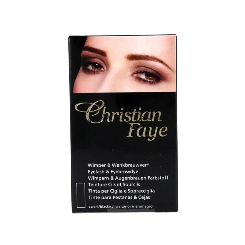 Christian Faye Eyebrow/eyelash dye black 1 Stuks