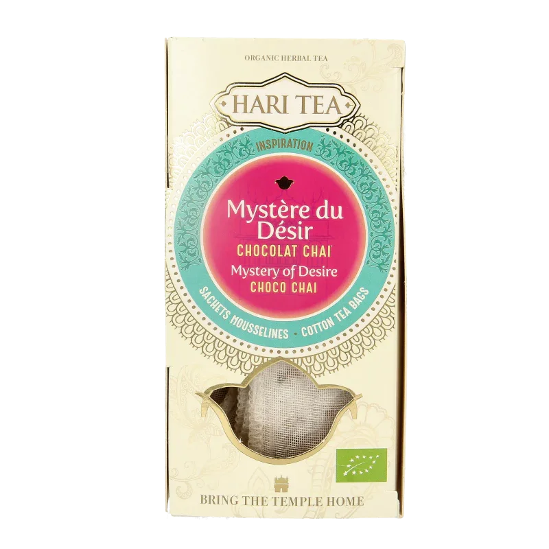 Hari Tea Choco chai mystery of desire bio 10 Stuks