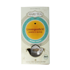 Hari Tea Green tea & flowers forget me not bio 10 Stuks