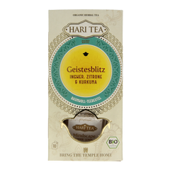 Hari Tea Ginger lemon & tumeric mindscape ginger bio 10.00 Stuks