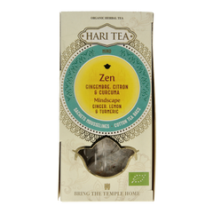 Hari Tea Ginger lemon & tumeric mindscape ginger bio 10.00 Stuks