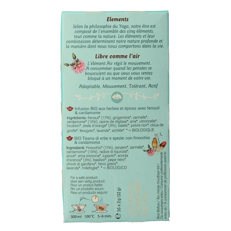 Shoti Maa Air life on wings bio 16 Zakjes