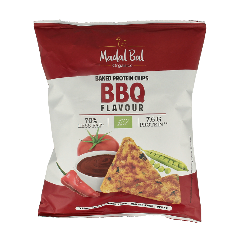 Madal Bal Protein chips bbq bio 60 Gram