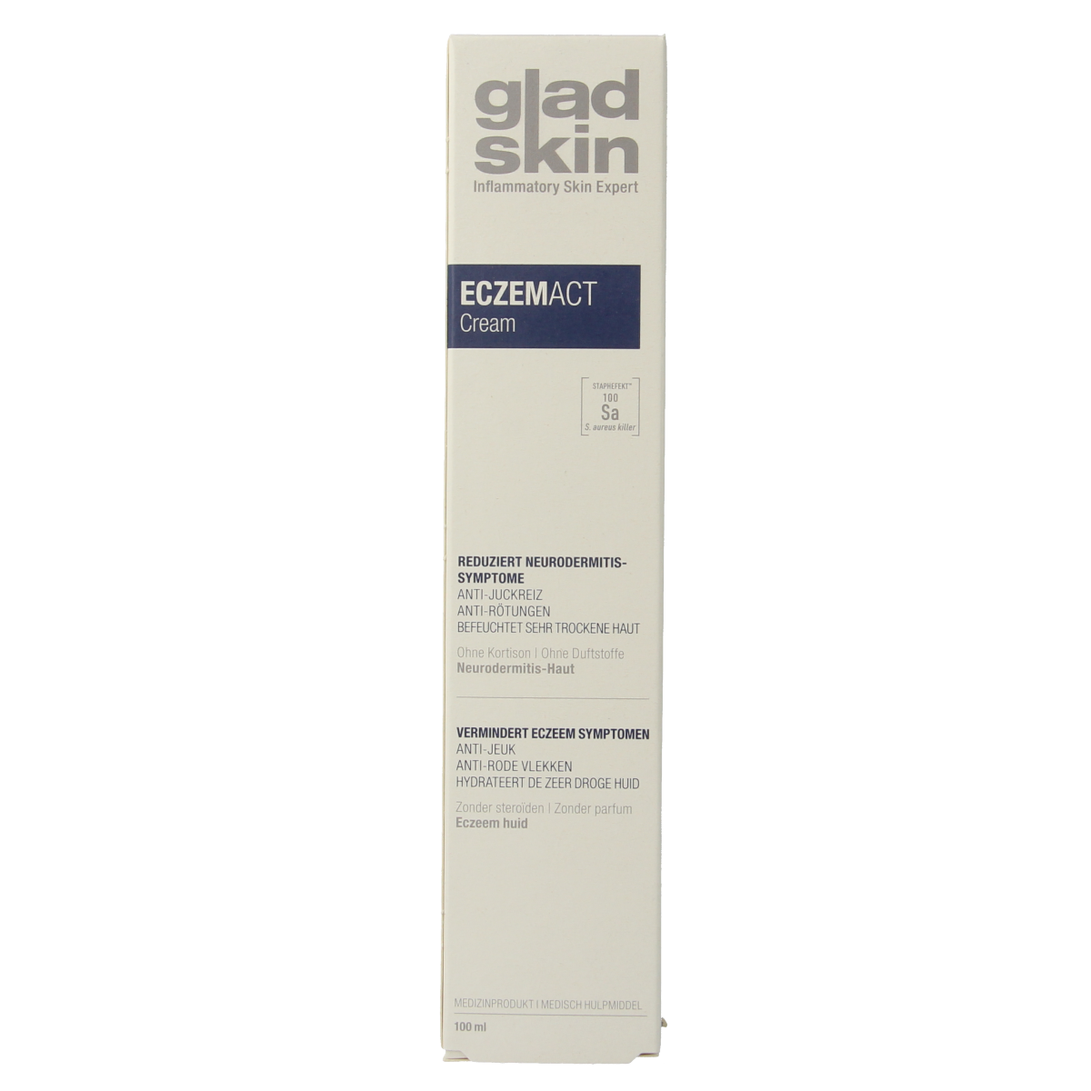 Gladskin Eczemact cream 100.00 Milliliter