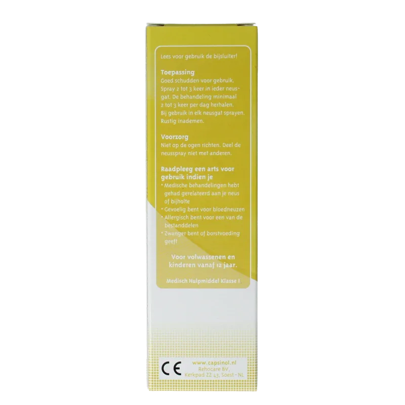 Capsinol Hooikoorts neusspray 20 Milliliter