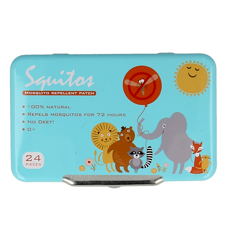 Squitos Lemon eucalyptus citronella geurstickers 24 Stuks