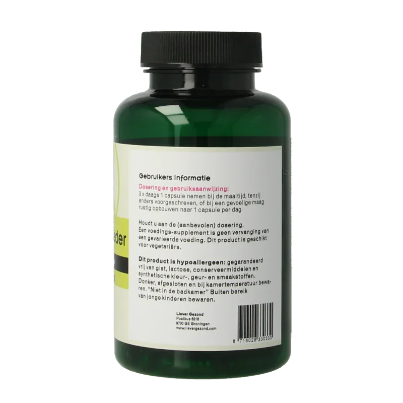 Liever Gezond Cayenne poeder 100 Capsules