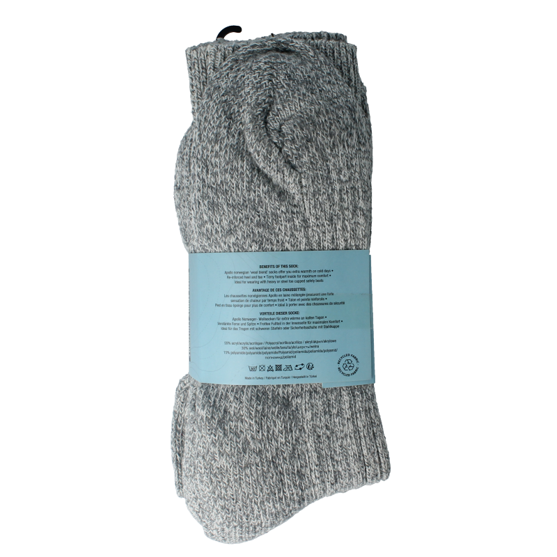 Apollo Noorse sokken 46-48 3 Paar