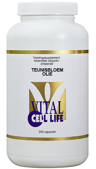 Vital Cell Life Primomil teunisbloemolie 1000mg 200 Softgels