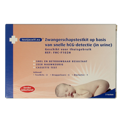 Testjezelf.nu Zwangerschapstest casette 3.00 Stuks