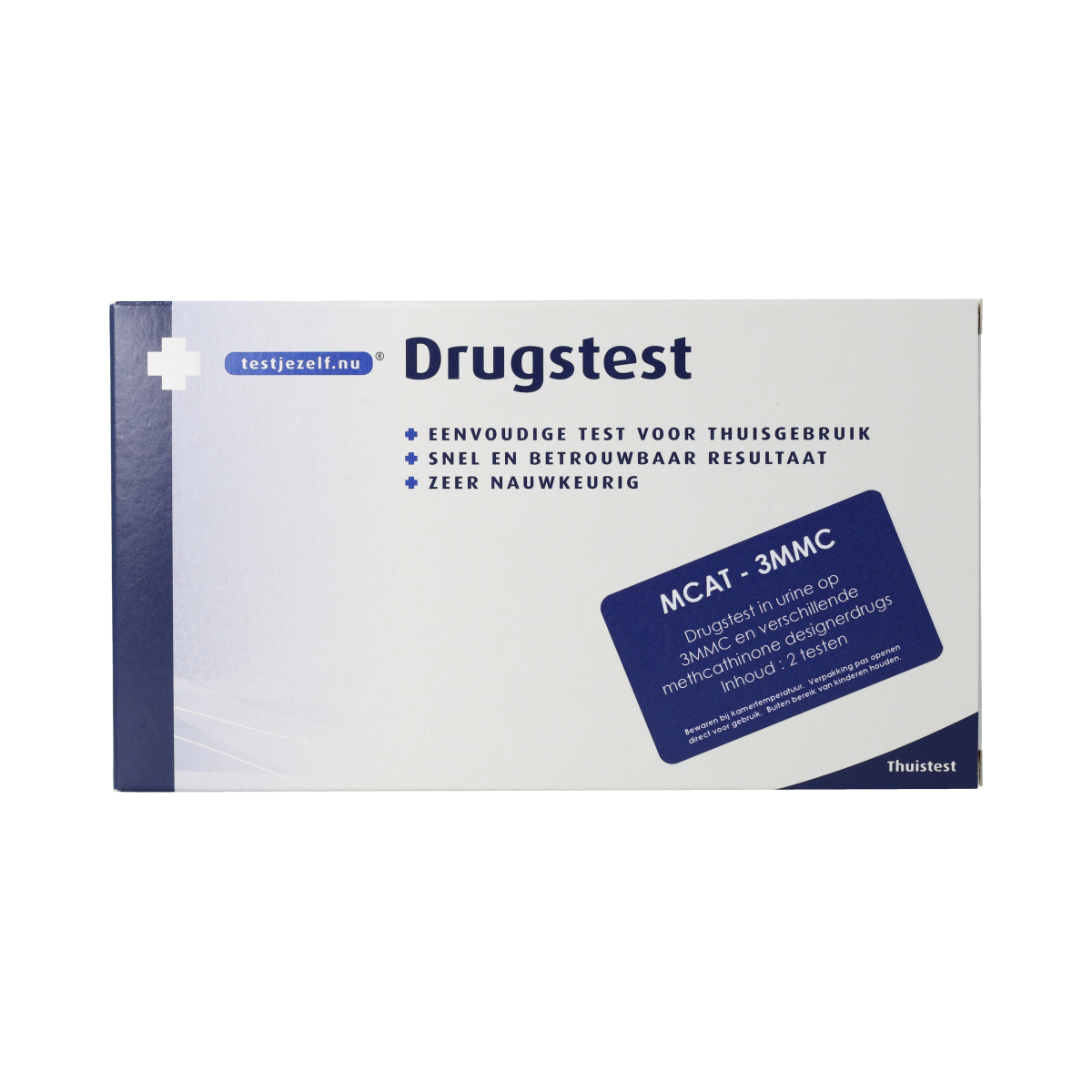 Testjezelf.nu Testjezelf.nu Drugstest MCAT (3MMC) in urine 2.00 Stuks