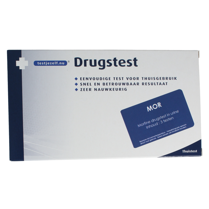 Testjezelf.nu Drugstest morfine (heroine) 3 Stuks