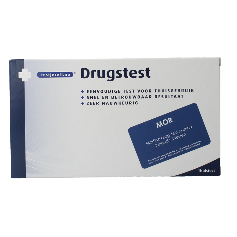 Testjezelf.nu Drugstest morfine (heroine) 6 Stuks