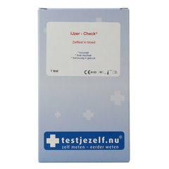 Testjezelf.nu IJzer check zelftest 1 Stuks